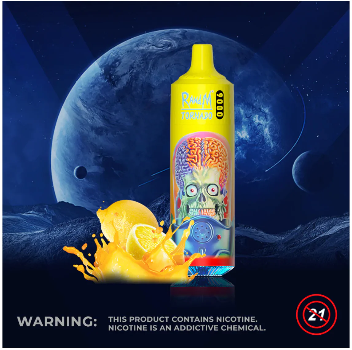 RandM Tornado 9000 Pre filled Vape: at Just £8.48 - Image 11