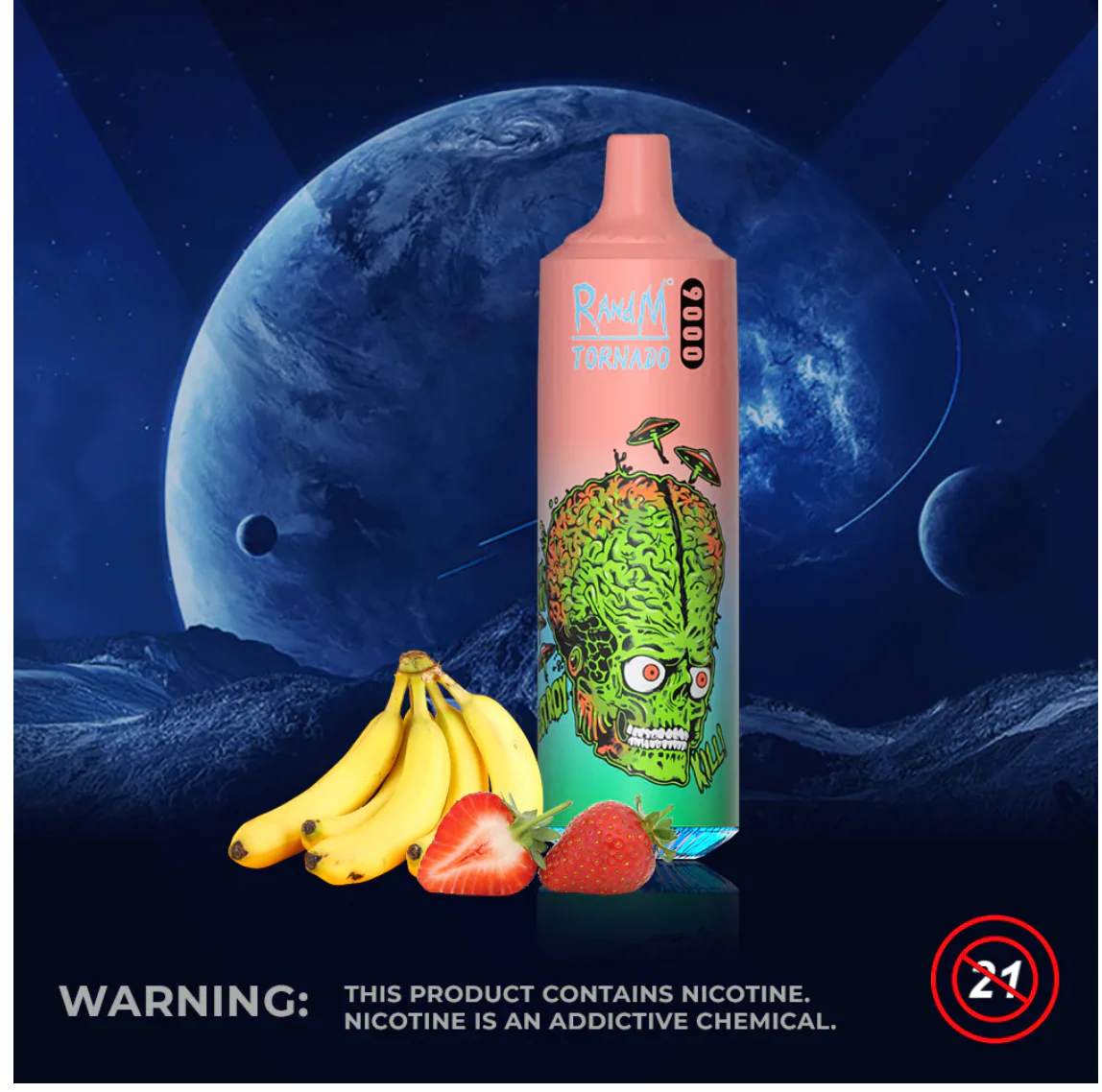 RandM Tornado 9000 Pre filled Vape: at Just £8.48 - Image 13