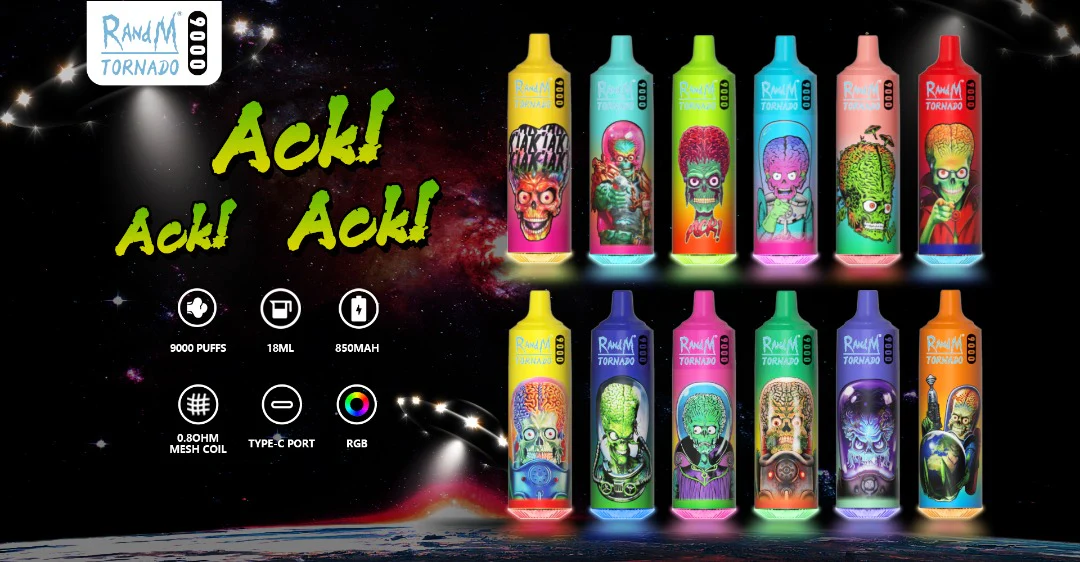 RandM Tornado 9000 Pre filled Vape: at Just £8.48 - Image 17