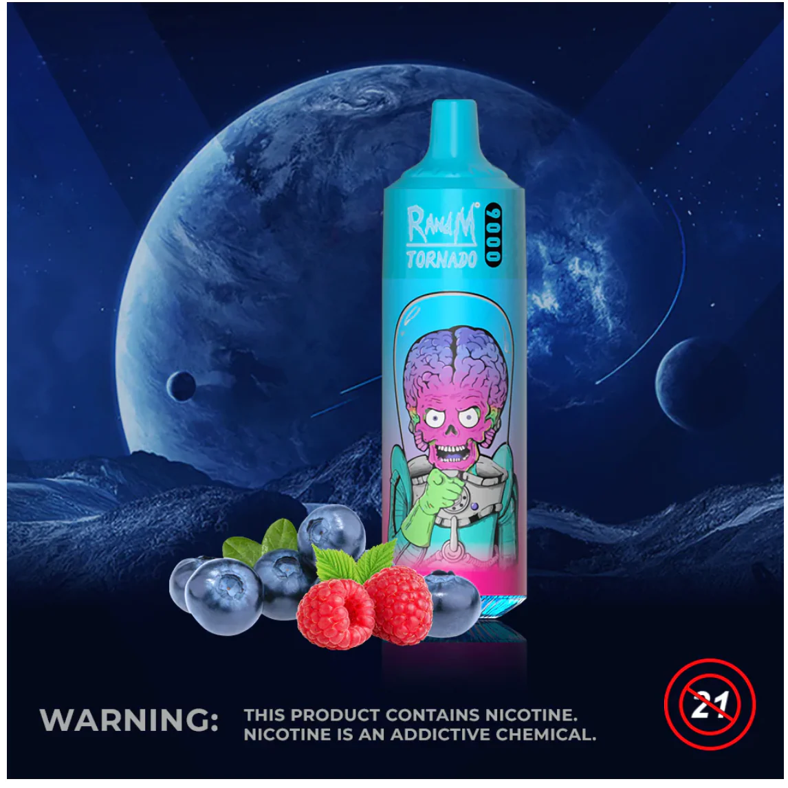 RandM Tornado 9000 Pre filled Vape: at Just £8.48 - Image 4