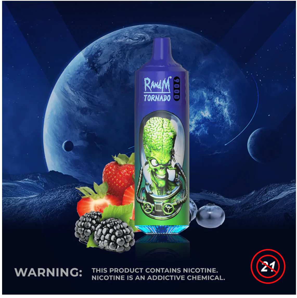 RandM Tornado 9000 Pre filled Vape: at Just £8.48 - Image 7