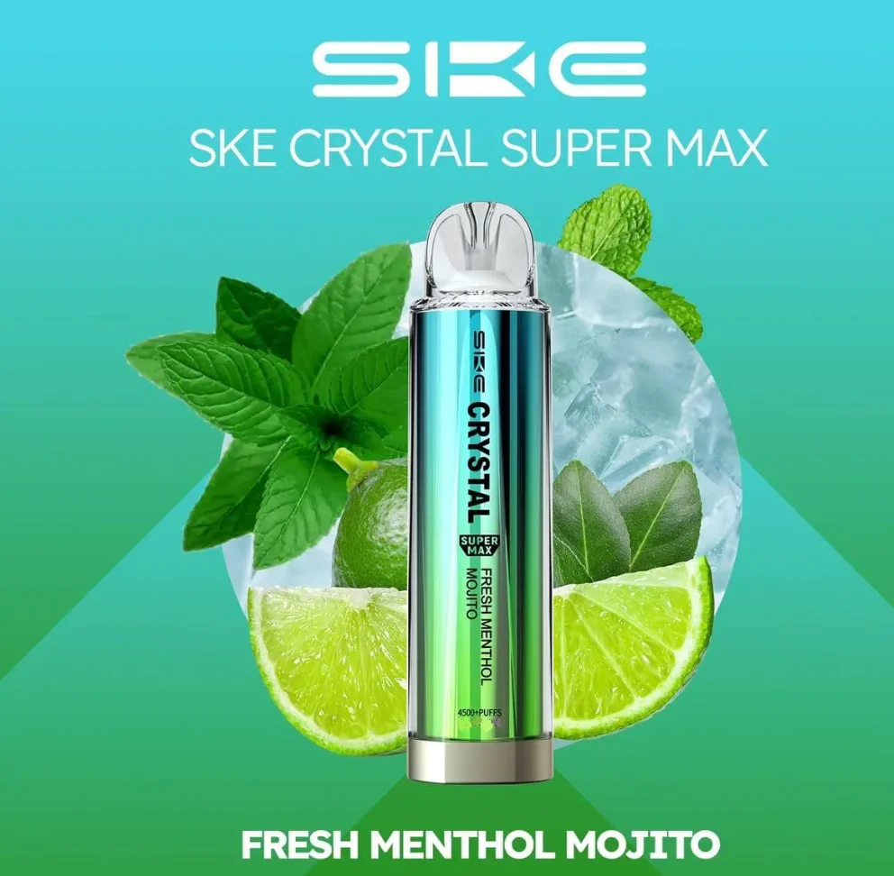 SKE Crystal Super Max 4500 Puffs | Buy At Just £9.98 - Image 5