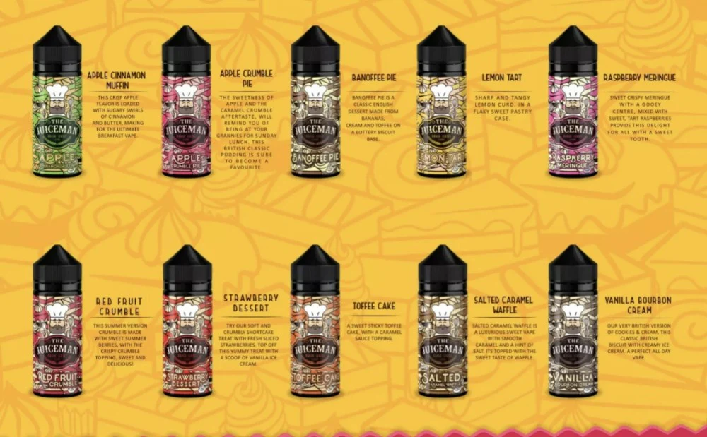 The Juiceman Baker E Liquid 50/50 VG/PG £7.90 - Image 5