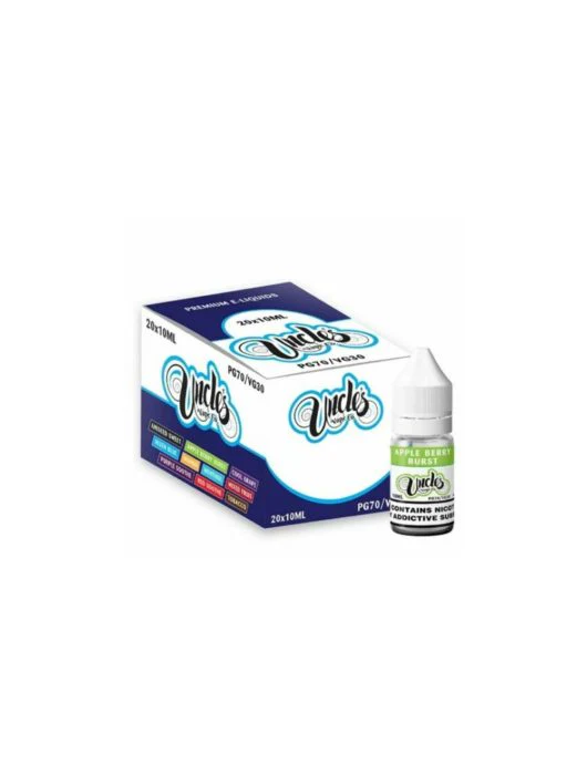 UNCLES VAPE E Liquid ELiquid Juice 70PG 3mg 6mg 12mg 18mg 10ml - Image 9