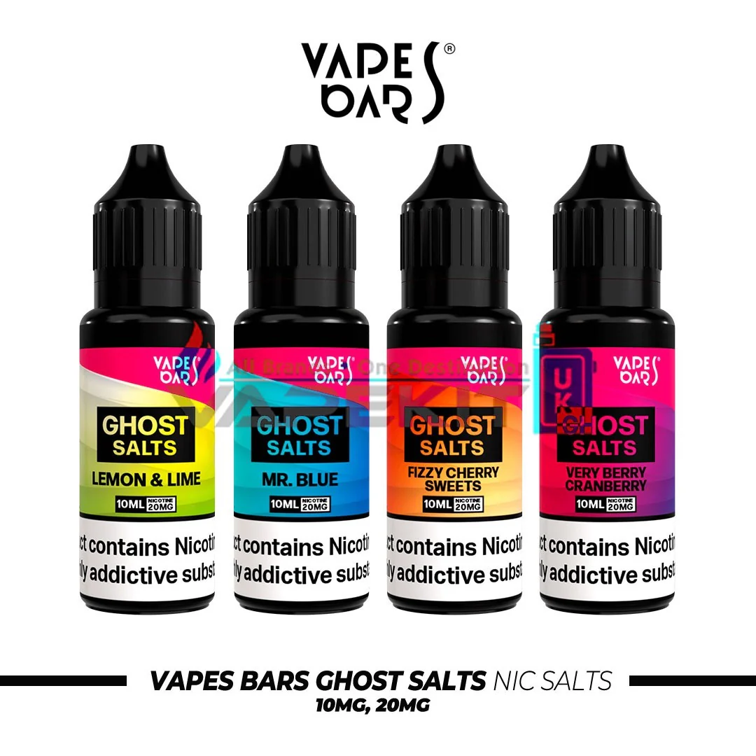 Vapes Bars Ghost Nic salts Banana Foam  - Only for £2.49 BIG SAVING! - Image 3