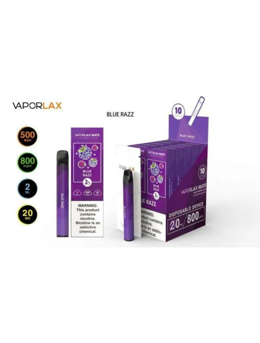 VAPORLAX MATE Prefilled Vape Pod  800 Puffs - Image 18