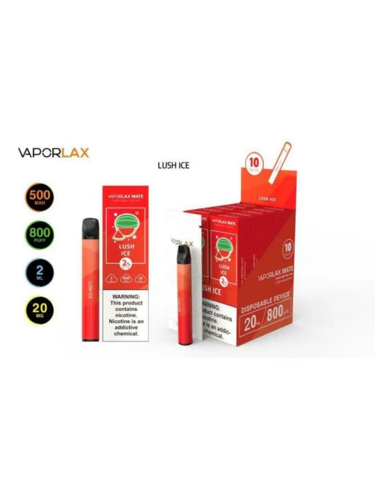VAPORLAX MATE Prefilled Vape Pod  800 Puffs - Image 21