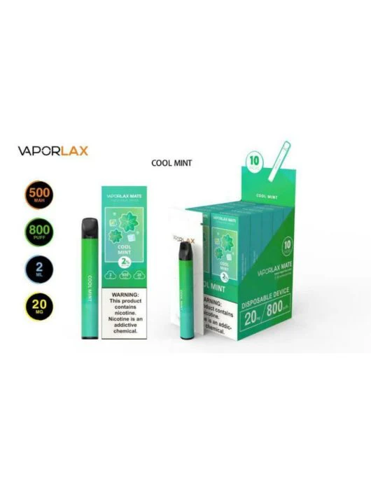 VAPORLAX MATE Prefilled Vape Pod  800 Puffs - Image 23