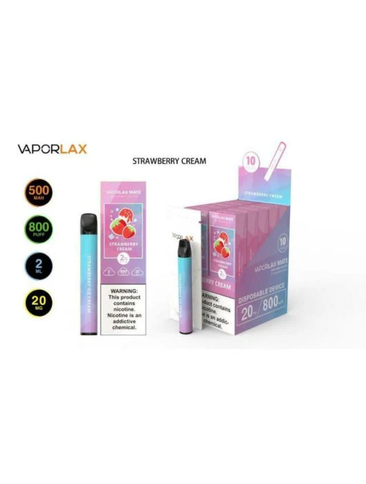 VAPORLAX MATE Prefilled Vape Pod  800 Puffs - Image 6
